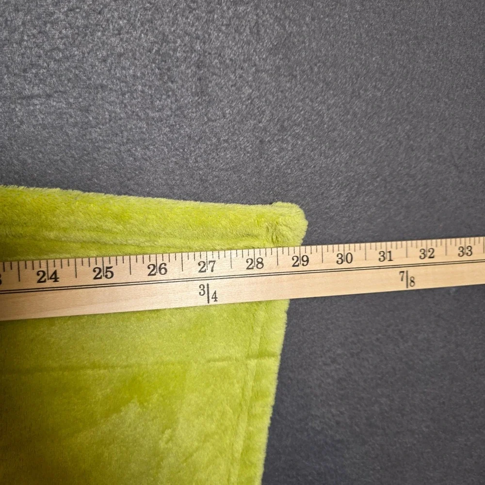 Circo Green Alligator Crocodile Plush Baby Blanket Lime Green Fleece